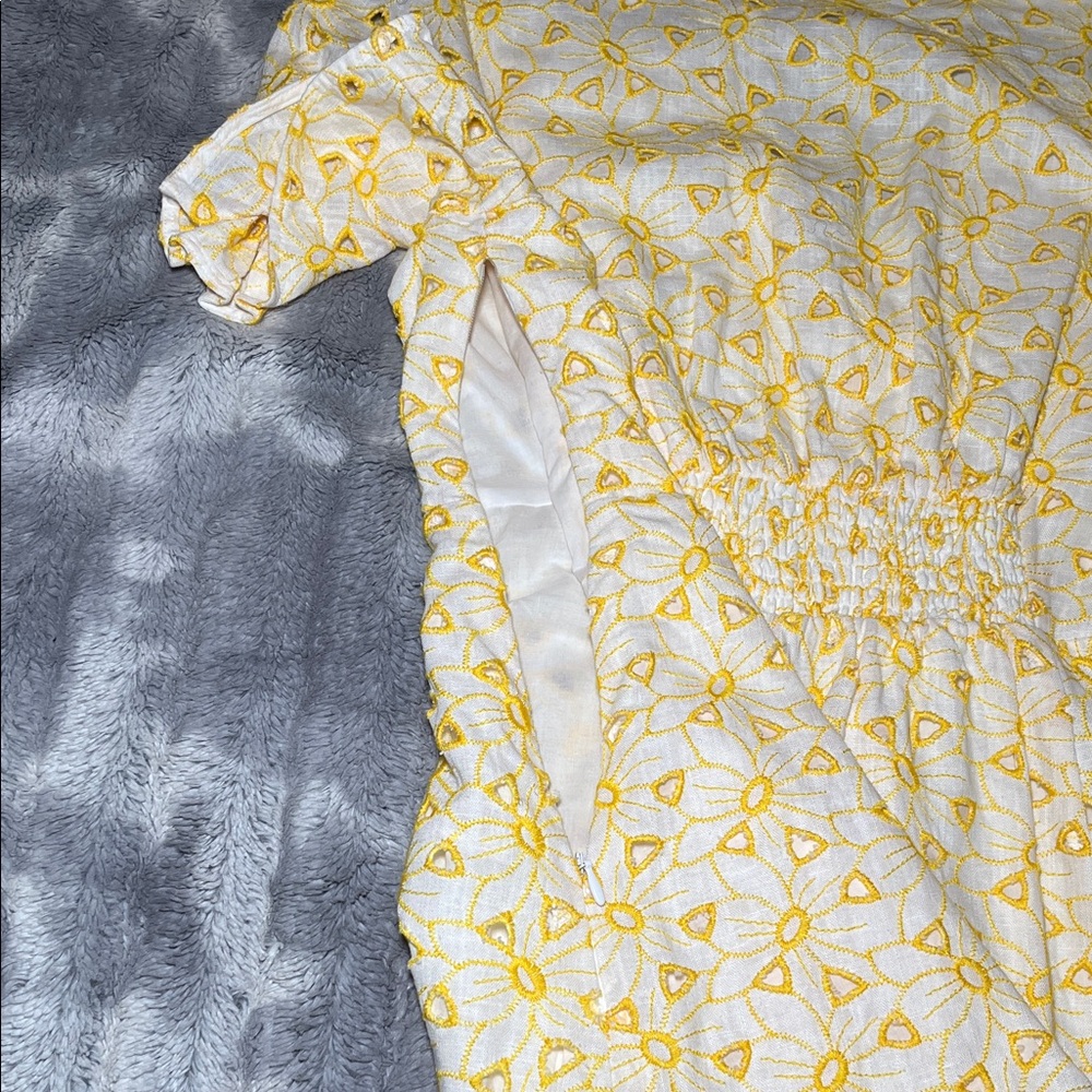 Ever New "Saffron" Broderie Mini Sun Dress Size 10 - Picture 7 of 11